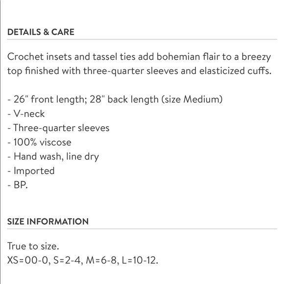 Amuse Society blouse - Picture 4 of 7